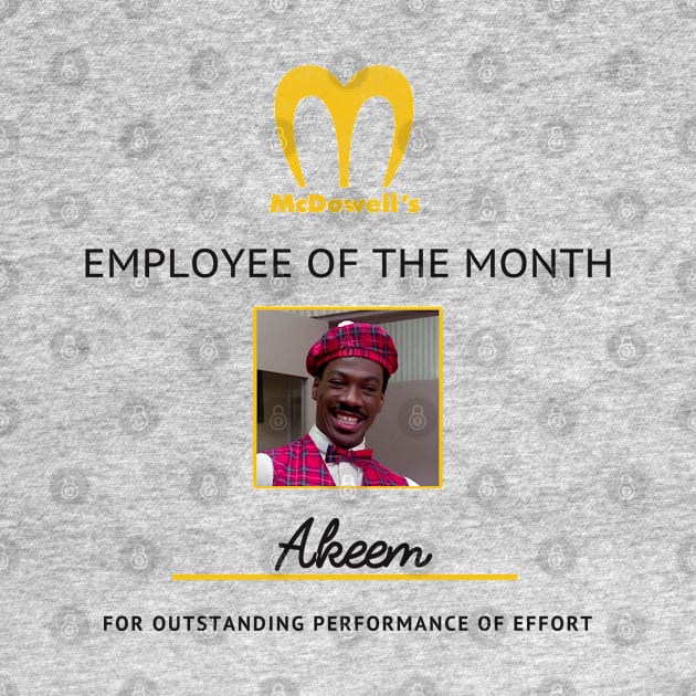 McDowell's Employee of the Month - Akeem by BodinStreet